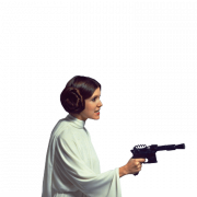 Star Wars Princess Leia PNG Mataas na kalidad ng imahe