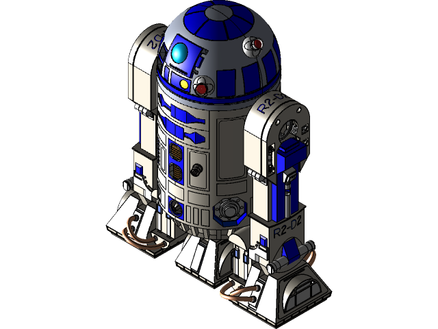 Star Wars R2 D2 PNG Foto