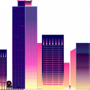 Synthwave nessun background