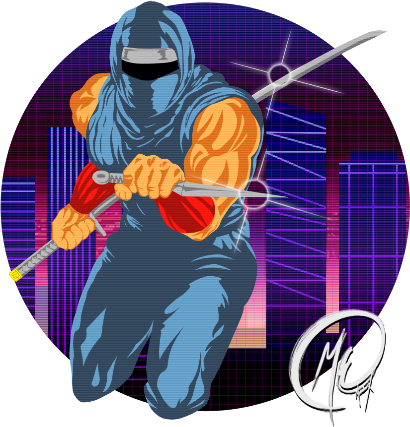 Synthwave PNG File Download Free