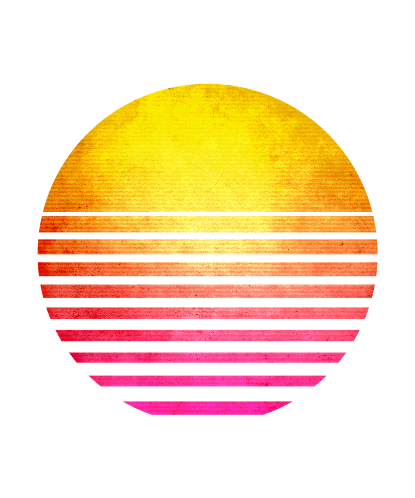 Synthwave PNG HD Image