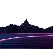 Synthwave PNG Images HD