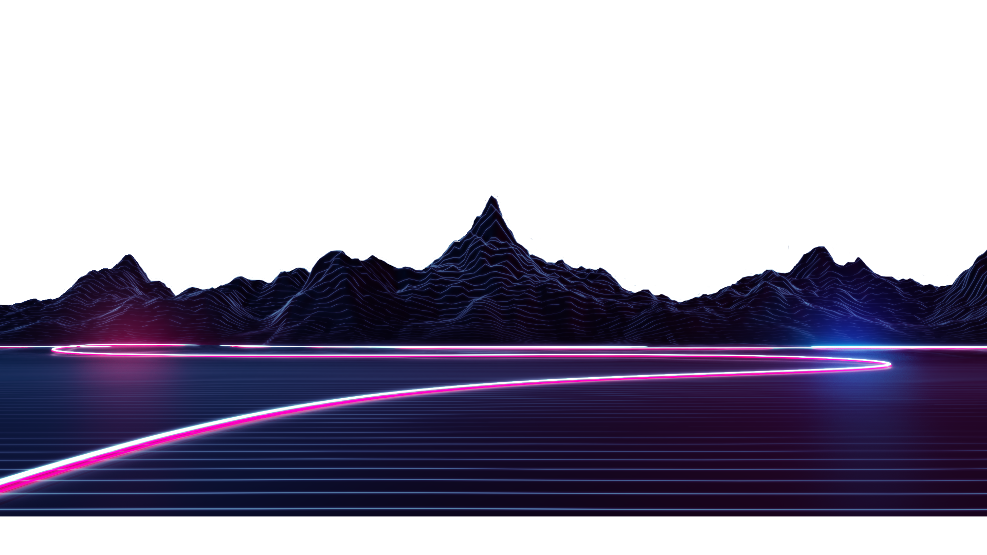 Synthwave PNG Images HD