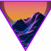 Photos PNG synthwave