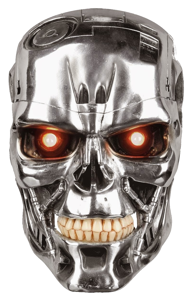 Terminator Head PNG Image