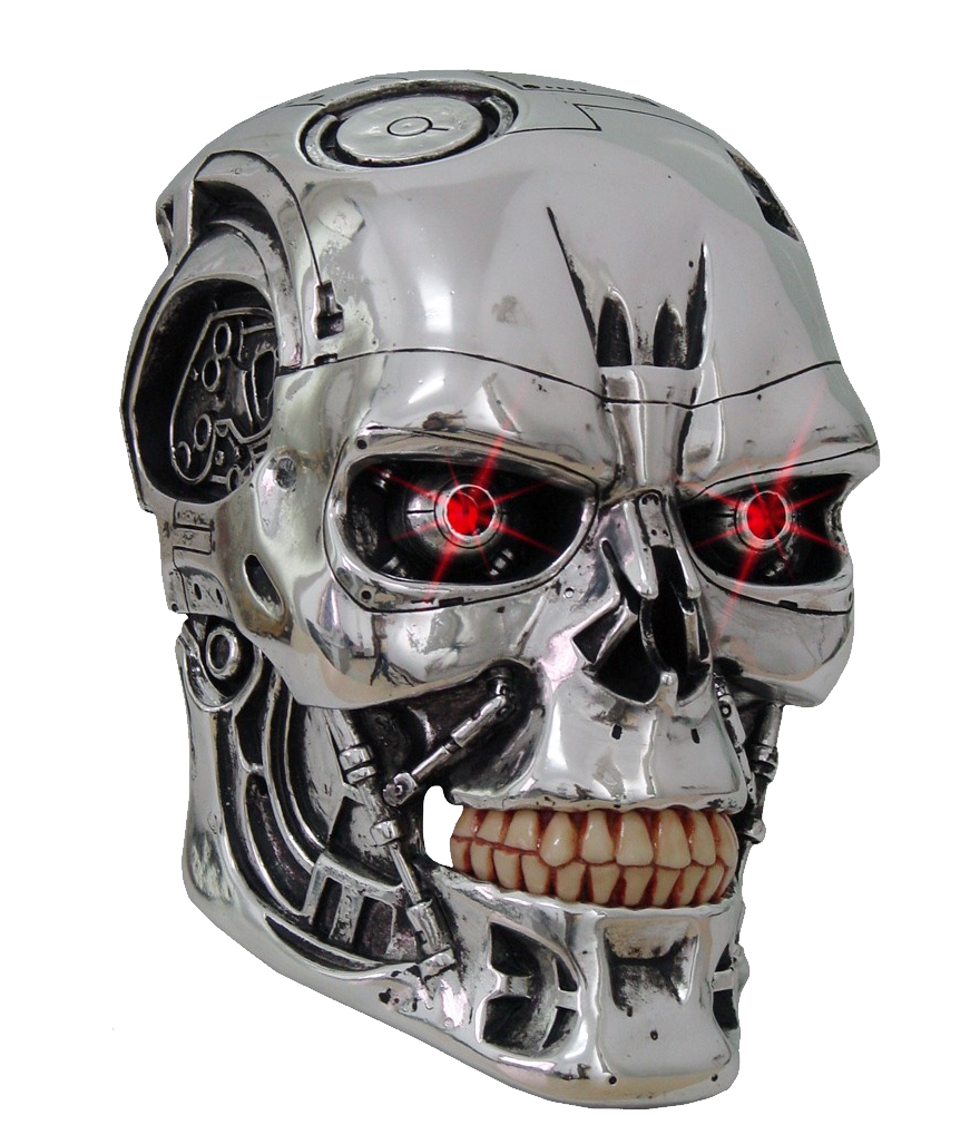 Terminator Head Transparent