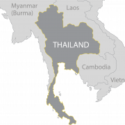 Thailand Map PNG