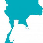 Thailand Map PNG Image File