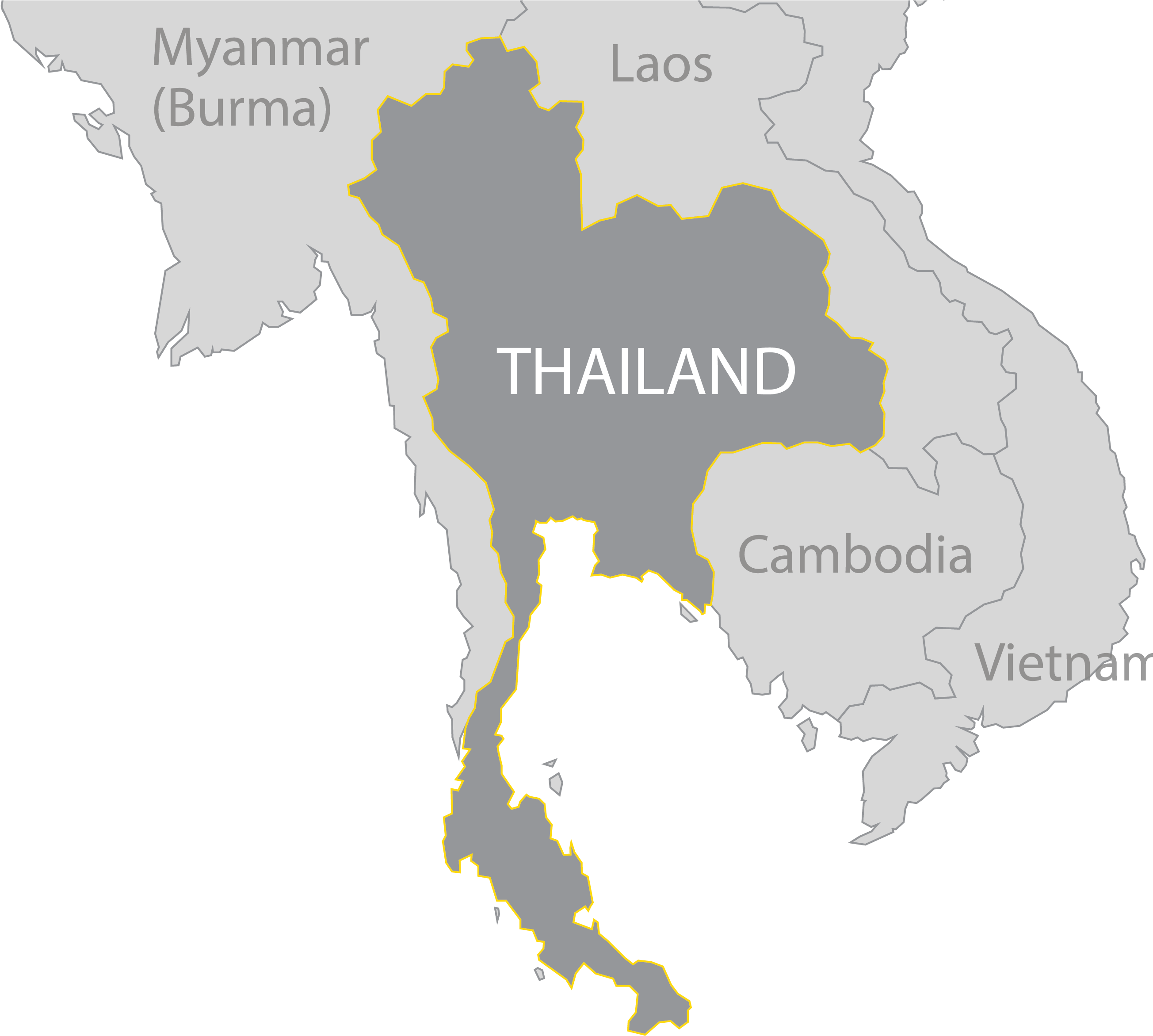 Таиланд где. Таиланд на карте. Тайланд на карте. Политическая карта Тайланда. Таиланд карта географическая.