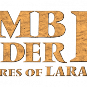 Latar belakang logo Tomb Raider PNG