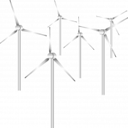 Turbine Windmill PNG File Download Free