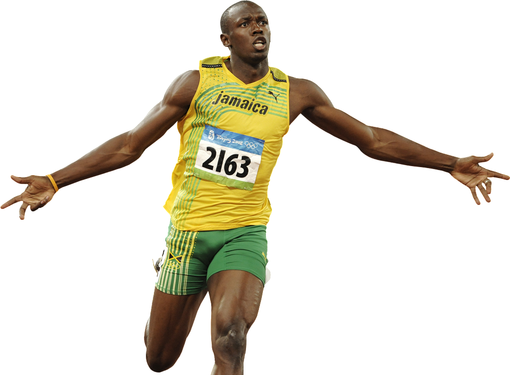 Usain Bolt PNG File