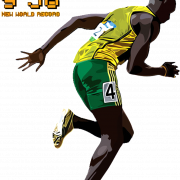 Usain Bolt Transparan Gratis PNG