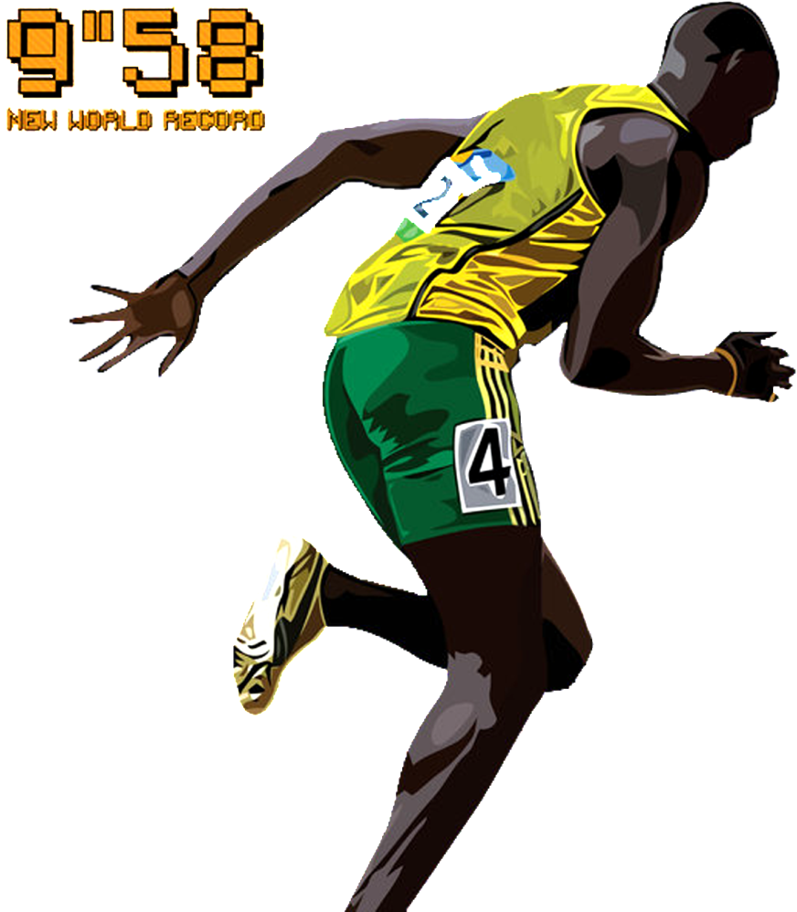 Usain Bolt Transparent Free PNG
