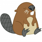 Vector Beaver PNG Clipart