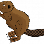 Vector Beaver PNG Image File