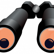 Vector Binoculars PNG Free Download