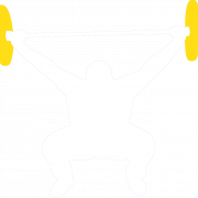 Vector Powerlifting PNG