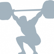 Vector Powerlifting PNG Picture