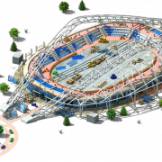 Vector Stadium PNG Download Image