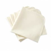 White napkin png clipart