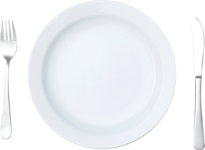 White Plate PNG Image HD