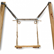 Wooden Swing PNG Background