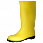 รองเท้าบูทฝนสีเหลือง PNG HD