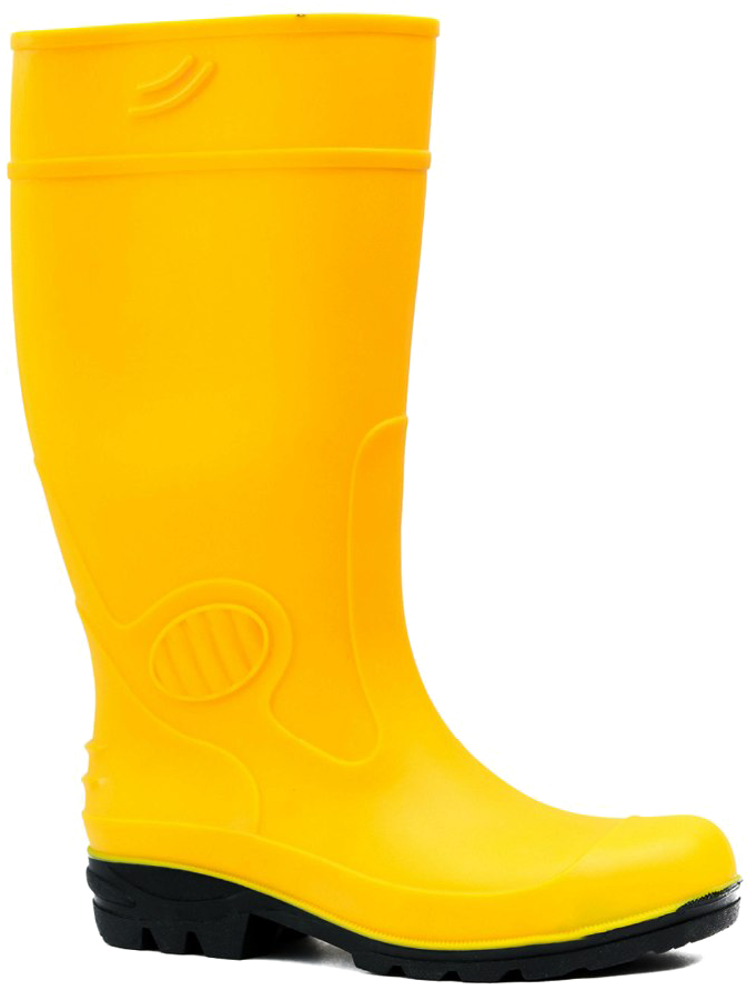 Yellow Rain Boots PNG Picture